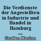 Die Verdienste der Angestellten in Industrie und Handel in Hamburg 1962 bis 1969