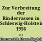Zur Verbreitung der Rinderrassen in Schleswig-Holstein 1956 bis 1976