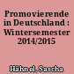 Promovierende in Deutschland : Wintersemester 2014/2015