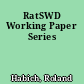 RatSWD Working Paper Series