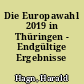 Die Europawahl 2019 in Thüringen - Endgültige Ergebnisse