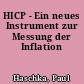HICP - Ein neues Instrument zur Messung der Inflation