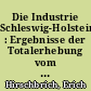 Die Industrie Schleswig-Holsteins : Ergebnisse der Totalerhebung vom 30. 9. 1959