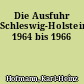 Die Ausfuhr Schleswig-Holsteins 1964 bis 1966