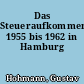 Das Steueraufkommen 1955 bis 1962 in Hamburg