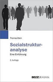 Sozialstrukturanalyse : eine Einführung