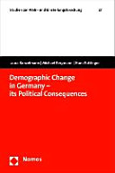Demographic change in Germany - its political consequences