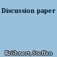 Discussion paper