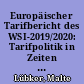 Europäischer Tarifbericht des WSI-2019/2020: Tarifpolitik in Zeiten der Coronapandemie