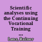 Scientific analyses using the Continuing Vocational Training Survey 2000