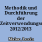 Methodik und Durchführung der Zeitverwendungserhebung 2012/2013