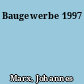 Baugewerbe 1997