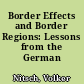 Border Effects and Border Regions: Lessons from the German Unification