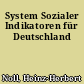 System Sozialer Indikatoren für Deutschland