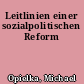 Leitlinien einer sozialpolitischen Reform