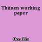 Thünen working paper