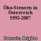 Öko-Steuern in Österreich 1995-2007