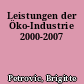 Leistungen der Öko-Industrie 2000-2007