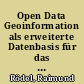 Open Data Geoinformation als erweiterte Datenbasis für das Statistische Unternehmensregister