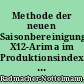 Methode der neuen Saisonbereinigung X12-Arima im Produktionsindex von IT.NRW
