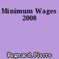 Minimum Wages 2008