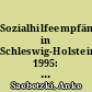 Sozialhilfeempfänger in Schleswig-Holstein 1995: Hilfe zum Lebensunterhalt