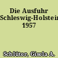 Die Ausfuhr Schleswig-Holsteins 1957