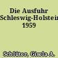 Die Ausfuhr Schleswig-Holsteins 1959