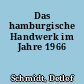 Das hamburgische Handwerk im Jahre 1966