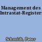 Management des Intrastat-Registers