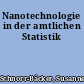 Nanotechnologie in der amtlichen Statistik