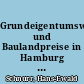 Grundeigentumswechsel und Baulandpreise in Hamburg 1961 bis 1973