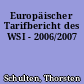 Europäischer Tarifbericht des WSI - 2006/2007