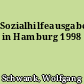 Sozialhilfeausgaben in Hamburg 1998
