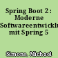 Spring Boot 2 : Moderne Softwareentwicklung mit Spring 5