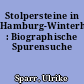 Stolpersteine in Hamburg-Winterhude : Biographische Spurensuche