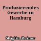 Produzierendes Gewerbe in Hamburg