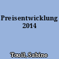 Preisentwicklung 2014
