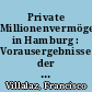 Private Millionenvermögen in Hamburg : Vorausergebnisse der Vermögensteuerstatistik 1969