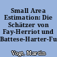 Small Area Estimation: Die Schätzer von Fay-Herriot und Battese-Harter-Fuller