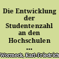 Die Entwicklung der Studentenzahl an den Hochschulen in Schleswig-Holstein