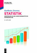 Statistik : Einführung in die computergestützte Datenanalyse